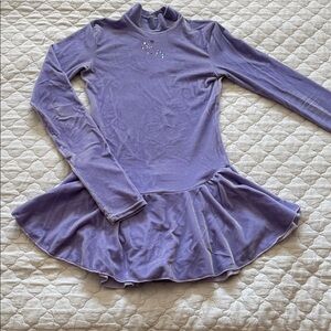 Mondor Velvet Figure Skating Dress